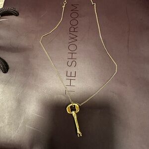 Juicy Couture Gold Key Necklace